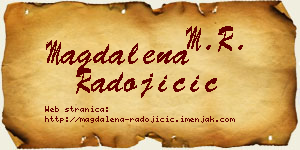 Magdalena Radojičić vizit kartica